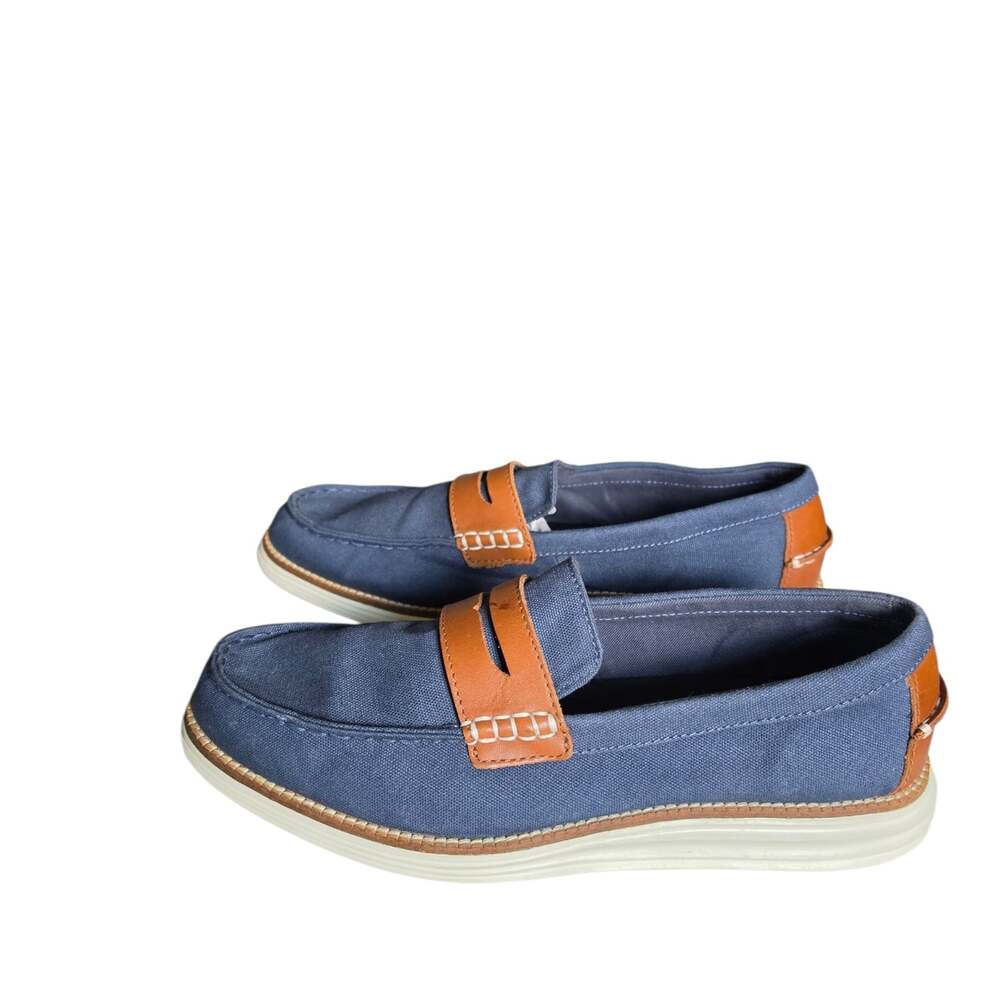 Cole Haan GrandPro Rally Men's Canvas Penny Loafers Size 8.5